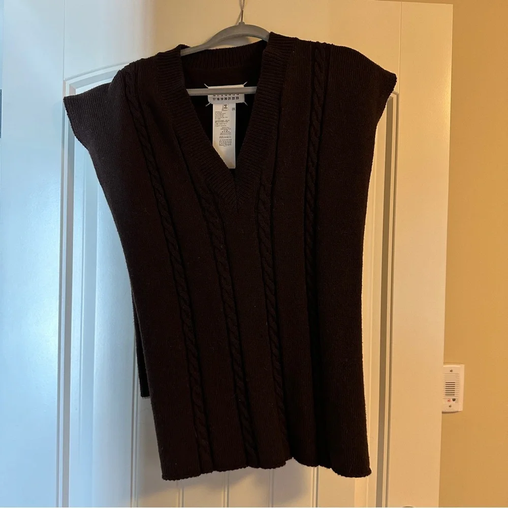 Maison margiela knitted vest - Picture 1 of 3